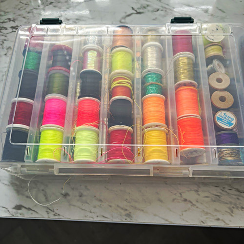 Multicolour metallic sewing - metallic,