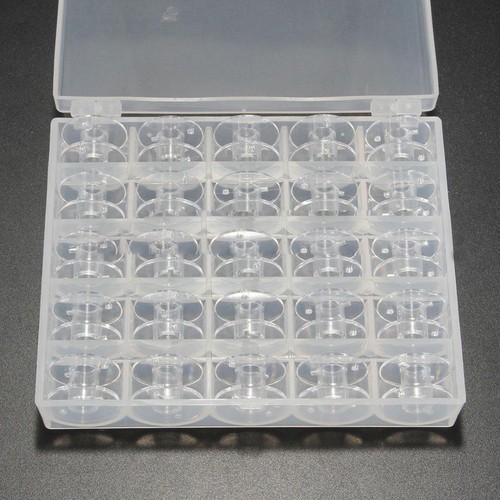 New clear bobbin box container - bobbin,