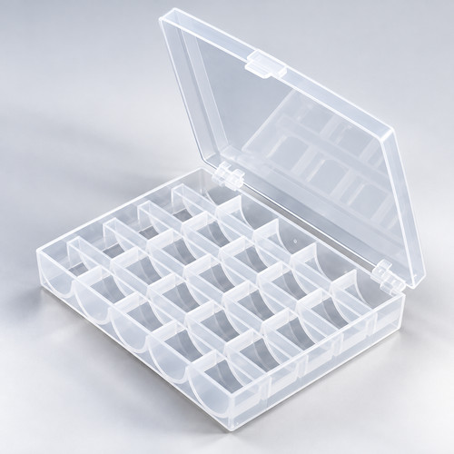 Grid sewing bobbin storage - sewing,
