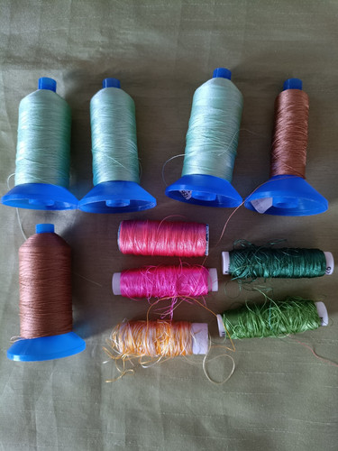 Machine embroidery thread - machine,