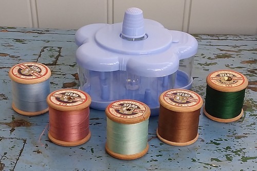 Vintage cotton reel - cotton,
