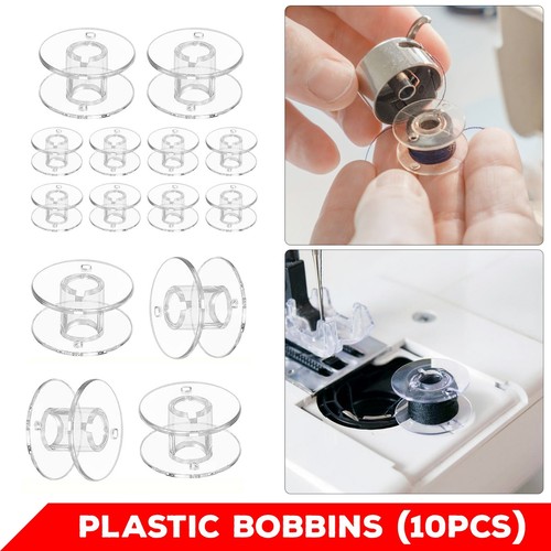 10x clear bobbins - clear,