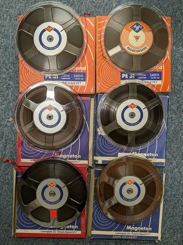 Agfa reel to tapes - to,