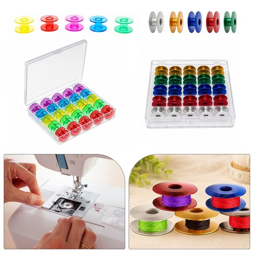 Plastic sewing machine bobbins - plastic,
