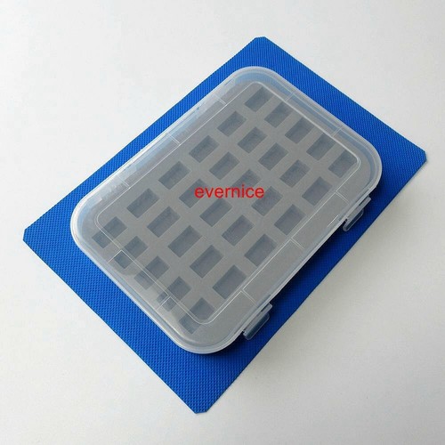 Clear plastic storage box - storage,